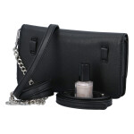 Dámské módní koženkové psaníčko Nina, černá