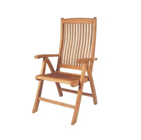 Zahradní křeslo skládací RIVIERA natural (FSC100%)