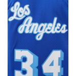 Mitchell Ness Pánské tričko NBA Los Angeles Lakers Shaquille O'Neal potiskem Swingman SMJYAC18013-LALROYA96SON