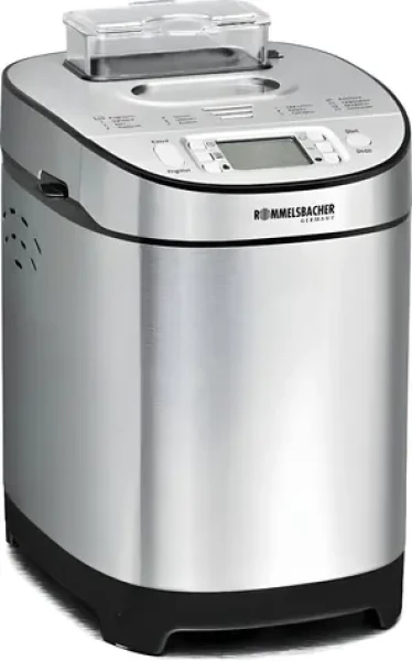 Rommelsbacher BA 550 nerezová, černá / Pekárna chleba / 550 W / 12 programů / 700-900 g (BA 550)