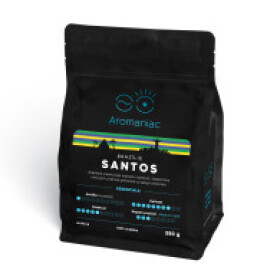 Aromaniac Brazílie Santos 250g (zrnková káva)
