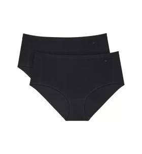 Dámské kalhotky Smart Natural Maxi EX 2P 0004 2 - Triumph černá (0004) 02