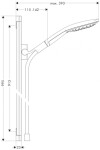 HANSGROHE - Raindance Select S Sprchová souprava 150, 3 proudy, chrom 26626000