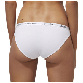 Dámské kalhotky Bikini Briefs Carousel 0000D1618E100 bílá - Calvin Klein XL