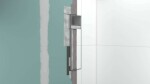 HANSGROHE - XtraStoris Rock Podomítkový držák toaletního papíru s WC štětkou, s dvířky, matná černá 56062670