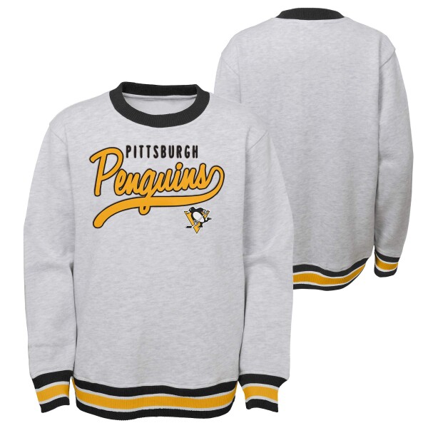 Outerstuff Dětská Mikina Pittsburgh Penguins Legends Crew Neck Pullover Velikost: Dětské (14 let)