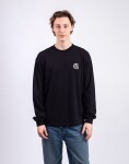 Tričko Carhartt WIP L/S Mind Your Head T-Shirt Black