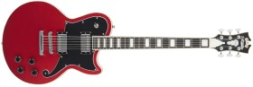 D'Angelico Single Cutaway Solid Body Oxblood
