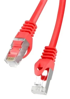 Lanberg CAT6 FTP 0,25 m červená / Patch kabel / RJ45-RJ45 / Fluke Passed (PCF6-10CC-0025-R)