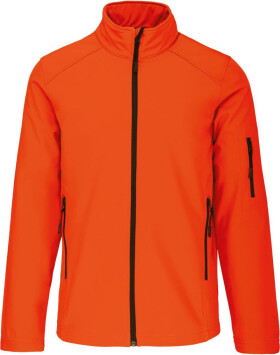 Kariban K 401 Pánská 3-vrstvá softshellová bunda 20.K401 fluorescent orange S
