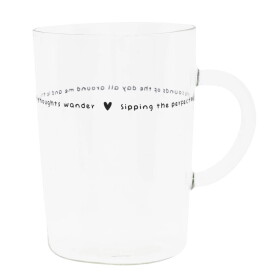 Bastion Collections Vysoký skleněný hrnek Tea 400 ml, sklo