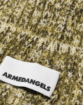 Armedangels Brushed Mouliné Knitted Beanie 3684 oatmilk-mosslace