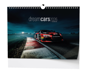 Nástěnný kalendář 2026 Baloušek - Dream Cars