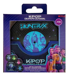 KPop Demon Hunters Sada podtácků (4 kusy)