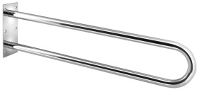 SAPHO - HANDICAP opěrné pevné madlo tvar U 813, nerez lesk XH540