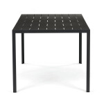 Zahradní stůl 180x90cm, hliník, polywood, šedá, AZT-C1211 GREY
