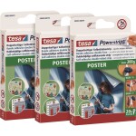 Tesa TESA Powerstrips Vario-Gardinové háky v balení 3 ks - Samolepící háky na vlákna od společnosti TESA - lze znovu ods