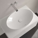VILLEROY & BOCH - Loop&Friends Umyvadlo na desku, 62x42 cm, s přepadem, alpská bílá 4A480001