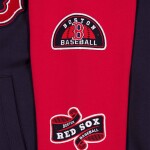 New Era Pánská bunda Boston Red Sox MLB Full Snap Patch Velikost: S