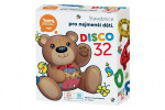 Stavebnice DISCO 32 plast 32KS v krabici 15x17cm