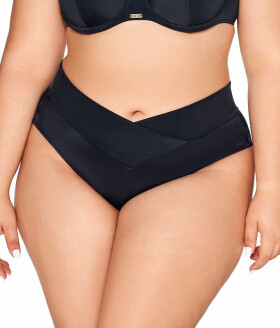 Spodní díl plavek Ava SF 13/15/B Black Brazilian S-3XL černá XL-42
