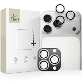 Tech-Protect Camring Fit+ čirá / Ochranný kryt fotoaparátu / Apple iPhone 14-17 Pro/Pro Max