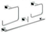 GROHE - Essentials Cube Sada doplňků, chrom 40778001