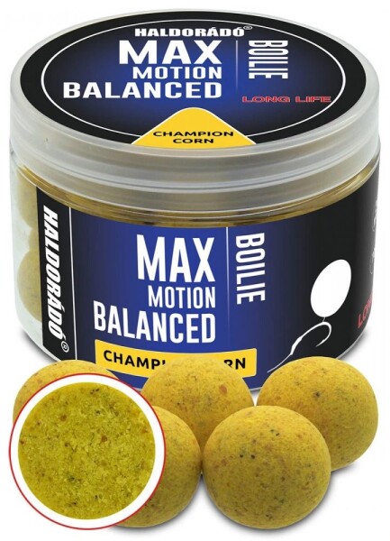 Haldorádó Boilies Balanced Max Motion 20mm 70g - Champion corn,Haldorádó Boilies Balanced Max Motion 20mm 70g - Champion corn