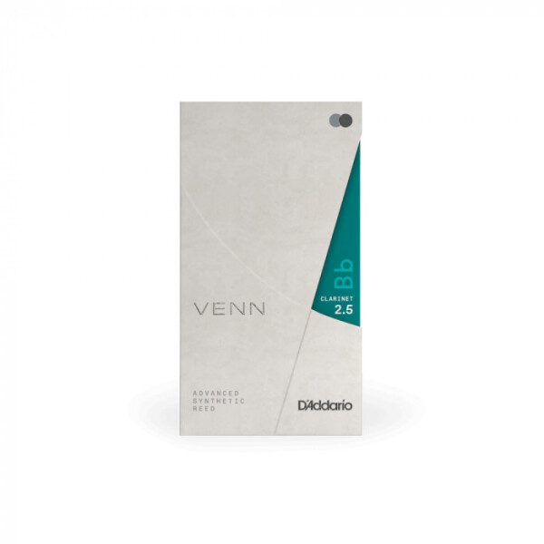 D'Addario VBB0125G2 VENN Gen. 2 - Bb Clarinet Reed 2.5