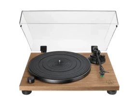 Audio Technica AT-LPW40WN hnědá / Gramofon / 3345 RPM / RCA / předzesilovač (AT-LPW40WN)