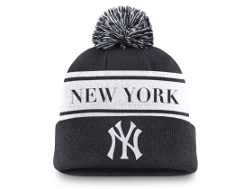 Nike Pánská zimní čepice New York Yankees MLB Peak Standard Cuff Pom Beanie