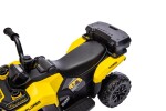 Mamido Dětská elektrická čtyřkolka GTS1155 žlutá