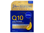 Nivea Q10 Extra Nourish Anti-Wrinkle Výživný noční krém proti vráskám 50ml
