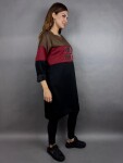 HOSH Mikinové šaty Mariel Velikost: UNI, Barva: Velbloudí