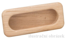 Tulip Nábytková úchytka dřevěná Vasca nelakovaná (351890)