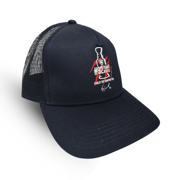 Pánská kšiltovka Tomáš Nosek #92 Stanley Cup Champion 2025 Florida Panthers NHL Navy