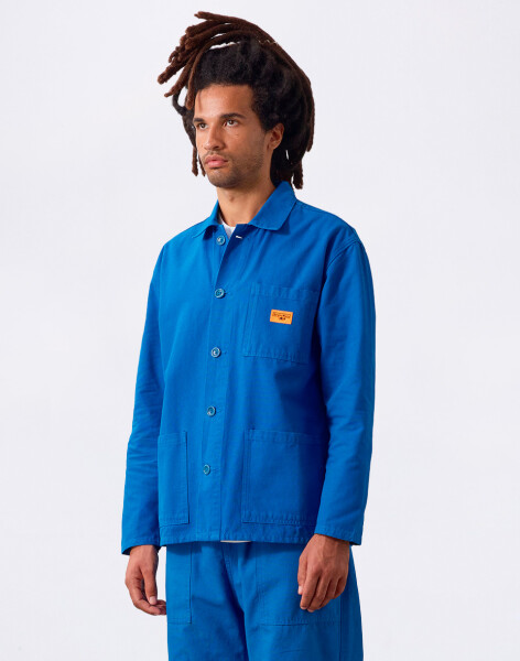 Service Works Classic Chore Shirt Cobalt M