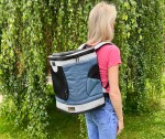 Path sportovní batoh pro psa | do 6 Kg Barva: Šedá, Dle váhy psa: do 6 kg