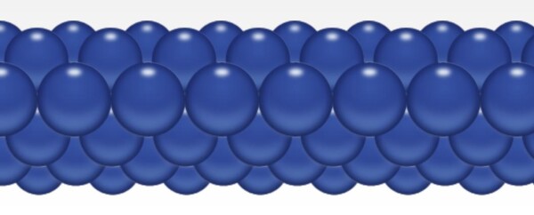 Balónková girlanda tmavá modrá 3 m balonky.cz Balónková girlanda tmavá modrá 3 m balonky.cz