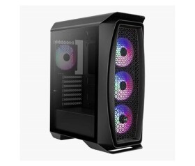 AEROCOOL skříň Aero One Frost ML G, Mid tower, 2x USB 3.0, 2x audio, 4x 120mm RGB Fan, bez zdroje EDF_522457