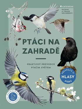 Ptáci na zahradě - Praktický průvodce ptačím světem - Heckerová Katrin, Hecker Frank, Heckerová Katrin, Hecker Frank
