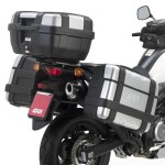 Pl3101 trubkový nosič Suzuki DL 650 V-Strom L2-L6 (11-16) pro boční kufry Monokey