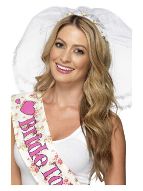 Smiffys Závoj na rozlučku