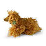 Plyšový pes afghánský chrt 32 cm, ECO-FRIENDLY