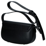 Trendy dámská koženková crossbody kabelka Millie, černá
