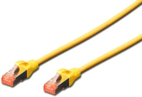 Digitus žlutý / Patchkabel síťový / Cat6 / S/FTP / AWG 27/7 / LSZH / 2 m (DK-1644-020/Y)