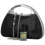 Luxusní dámská plesová kabelka Michelle Moon Selwix, černá