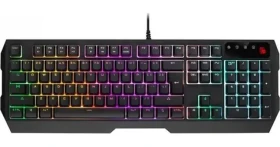 A4tech Bloody B140N černá / Herní klávesnice / membránové spínače / N-Key Rollover / podsvícená / USB / 1.8 m (A4TKLA47114)