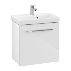 VILLEROY & BOCH - Avento Umyvadlová skříňka, 53x51x35 cm, 1 dvířka, Crystal White A88800B4