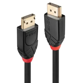 Lindy DisplayPort 1.2 kabel černá / Aktivní přípojný kabel / DisplayPort - DisplayPort / 15 m / 3840×2160 px (41079)
